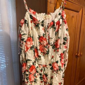 Flower print Romper